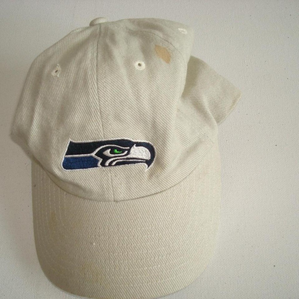 SEAHAWKS KHAKI‎ HAT CAP VINTAGE 00S Y2K M4 HAT CAP VINTAGE 00S Y2K M4